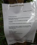 Worsley Footpath re-opened by the phantom fence avenger